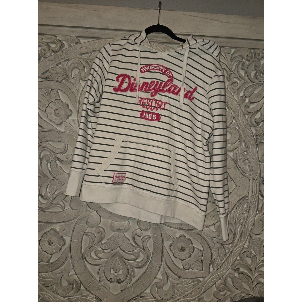 Vtg Disney Parks Resorts Size XL Hoodie  'Property of Disneyland Resort 1955